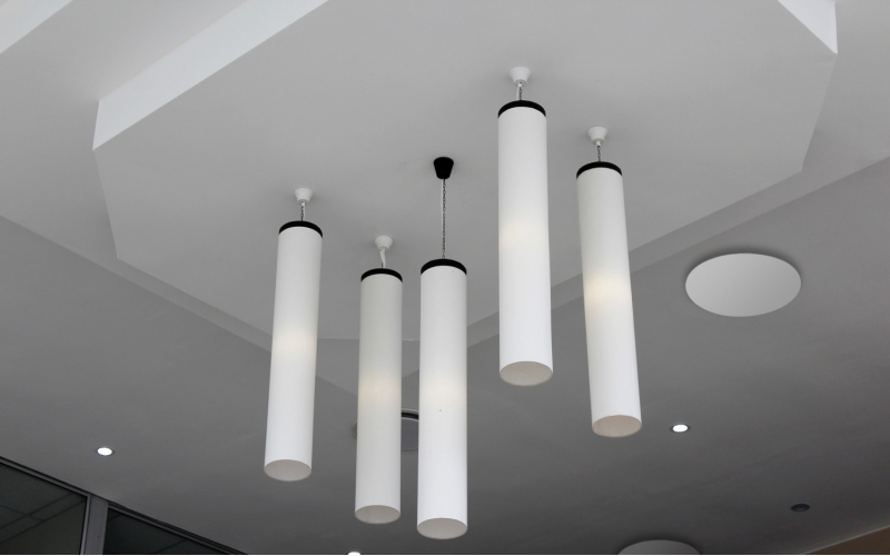 Анемостат со стклянной внешней частью FOZA D 100 мм. Матовое стекло 160х160 мм. Цвет Зеркальный квадратный